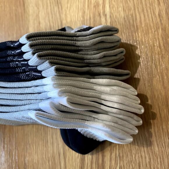 PA Plus Ankle Compression Socks Black Gray L/XL - Picture 12 of 13